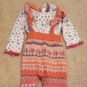 12-18 m Matilda Jane overall set